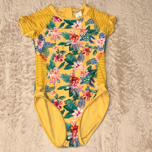 art class Other - Floral print one-piece girls swimsuit 🩱 • art class • size XL (14/16)